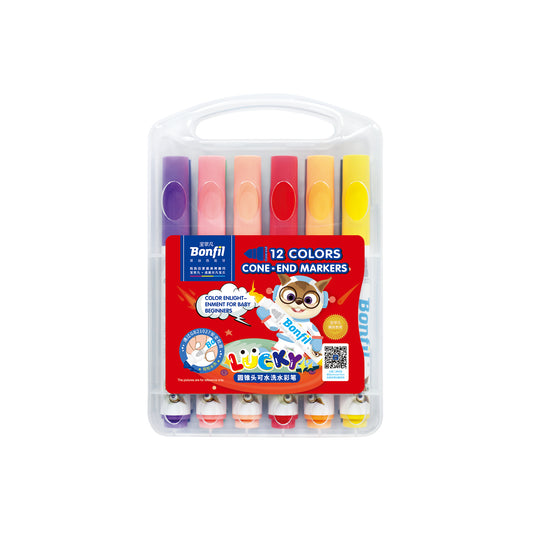 Luck Cone- end Markers 12 Colours